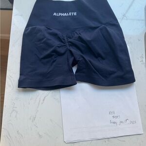 Alphalete Amplify Shorts Navy Blue XS